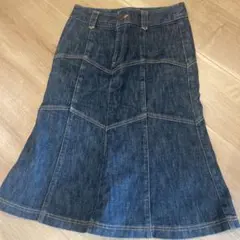 MOGA デニム フレアスカート 2