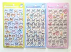 ボンボンドロップシール　ちいかわ　3点セット