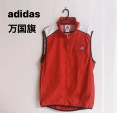 希少　adidas アディダス　ナイロンジャケット　ベスト　日本製　y2k