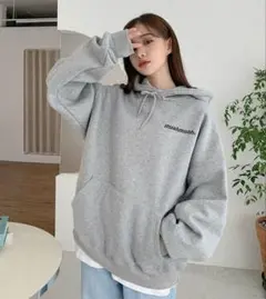 フーディー グレー