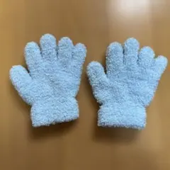 子ども用　ふわふわ手袋