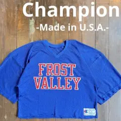 希少USA製！【Champion チャンピオン】メッシュジャージ Y2k ダンス