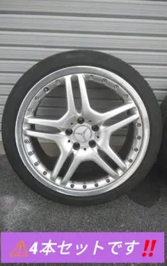 Mercedes-Benz　AMG 19インチ タイヤ・ホイール4本セット④