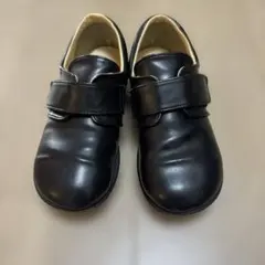 TORTOISE 黒レザー フォーマルシューズ 19.0cm