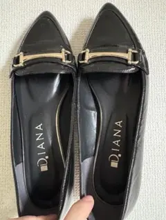 DIANA ダイアナ パンプス ブラック 24cm - メルカリ