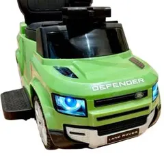 【お値引き品】ランドローバー ディフェンダー 乗用玩具 足蹴り車 子供幼児自動車のサムネイル