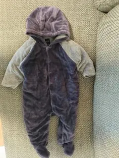 バギーオール　ギャップ　フリースロンパース 紫　グレー ネイビー