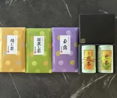 【定価10800円】福寿園　玉露・煎茶　詰合せ【新品未使用】 福寿園 銘茶詰合せ 宇治玉露 宇治煎茶 UM-50 : お土産処渡月橋