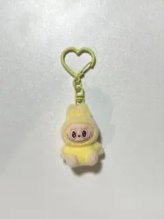 LABUBU キーホルダー きいろ