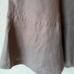 お値下げ！ZARA WOMAN リネン麻 エレガント スカートのサムネイル