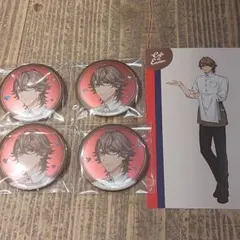 鳳瑛一　スイパラ　缶バッジ　特典　ポスカ