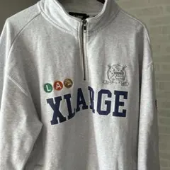 XLARGE. ハーフジップ