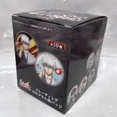 限定品】銀魂 吉原大炎上 POPUP 椿の花 ホログラム缶バッジ 沖田×6