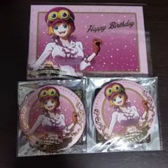 ONE PIECE　ワンピース　バースデージュエリー缶バッジ