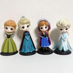Qposket アナと雪の女王 アナ エルサ フィギュア まとめ売り アナ雪