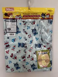 長袖パジャマ 90cm アンパンマン柄
