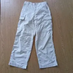 UNIQLO ワイドストレートカーゴパンツ Sサイズ
