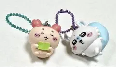 【2個セット】ちいかわ　マスコット付きビスケット　キーホルダー　モモンガ　古本屋