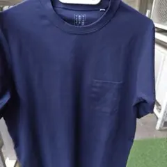 １回着用 スーツ屋の仕立てたTシャツ S アオキ 青木 AOKI ネイビーのサムネイル