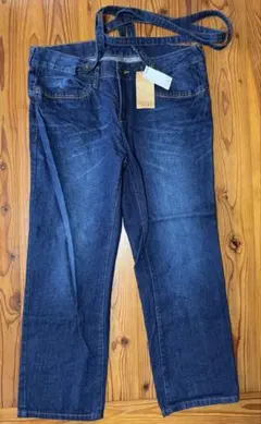 LARU デニム サスペンダー