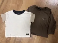CLOSSHI 半袖Tシャツ 長袖シャツ 100cm 2枚セット