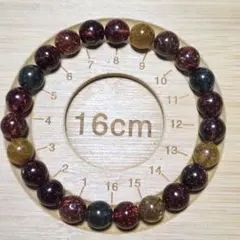 天然石 マルチカラー ルチルクォーツ 8mm ブレスレット