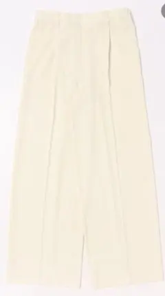 新品　ワイドスラックスパンツ