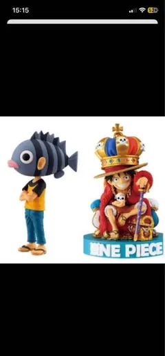 ワンピース ベースショップ　ワーコレ（尾田、リミテッドエディション　計二体）