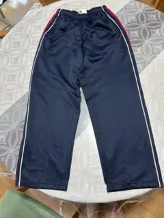 【中古品】Nike ジャージパンツ ネイビー/レッド