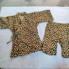 ChubbyGang ヒョウ柄 甚平 130