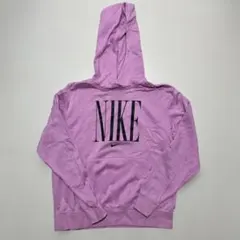 Nike ピンク フード付きスウェットパーカー