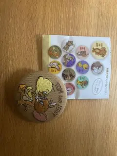 トムとジェリー　刺繍缶バッジ　シークレット　なかまたちVol.2