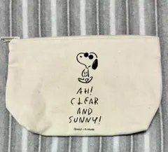 ユニクロ　スヌーピー　ピーナッツ × 長場雄 ポーチ