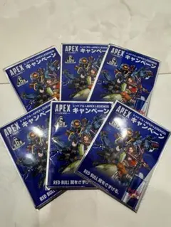 レッドブル×APEX LEGENDS インゲームアイテムコード付きカード　６枚