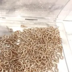 Shapenty 300個 ミニメタルフープペグスクリュー10x4.5mm