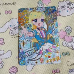 ひみつのアイプリ メロディバズリウムハーモニーブルー みつき サインカード 星4