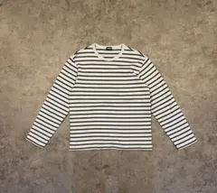 OLD UNIQLO archive紺タグ ボーダーロンT M