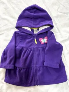 carter's フード付きジャケット 6ヶ月 紫