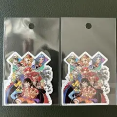 ワンピース　コミックス表紙イラストステッカー　ダイカットステッカー　97巻　2枚