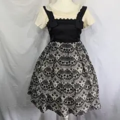 Emily Temple cute チョコレートボタン ジャンパースカート - メルカリ