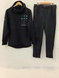 最終値下5.19◎A918E◎アンダーアーマー◎ジャージ上下セット◎ブラック