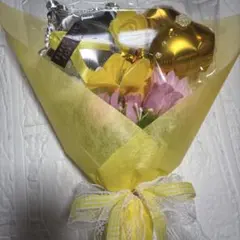 バルーンブーケB プチギフト 発表会 ピアノ 結婚式 お祝い 誕生日 先生 1個