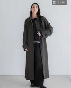 crewre★クルーレ★マイルドシャギーウールPコート/サイズ1 crewre online shop / マイルドシャギーウールPコート