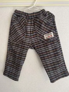 【新品】slap slip チェック柄パンツ　80cm
