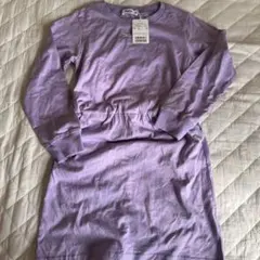 X-girl パープル ワンピース130cm