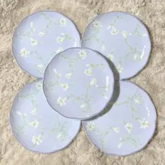 断捨離中‼️ナルミ ケーキ皿5枚セット