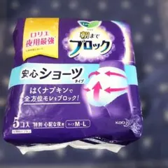ロリエ　朝までブロック ショーツタイプ M〜Lサイズ 5個のサムネイル