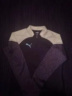 PUMA ジッパー付き長袖ジャージ