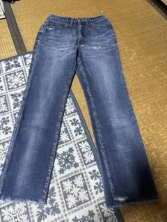 Levi's ダークブルーフレアパンツ w30 L32のサムネイル