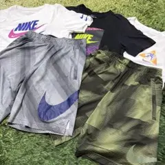 ナイキTシャツ3枚ハーフパンツ2枚セットのサムネイル